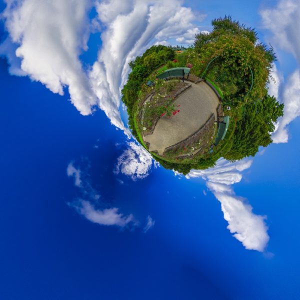 Print - Tiny Planet - Auckland Botanic Gardens 1